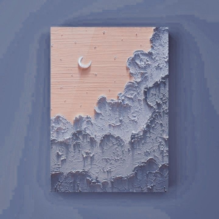 3D Wall Art Painting Frame