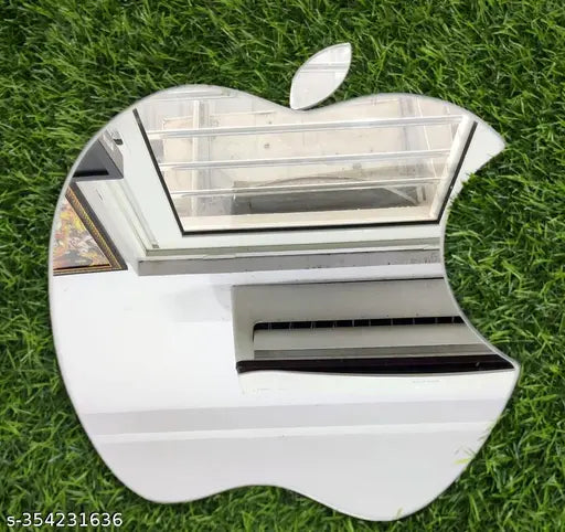 Apple Shape Acrylic Mirror Stickers